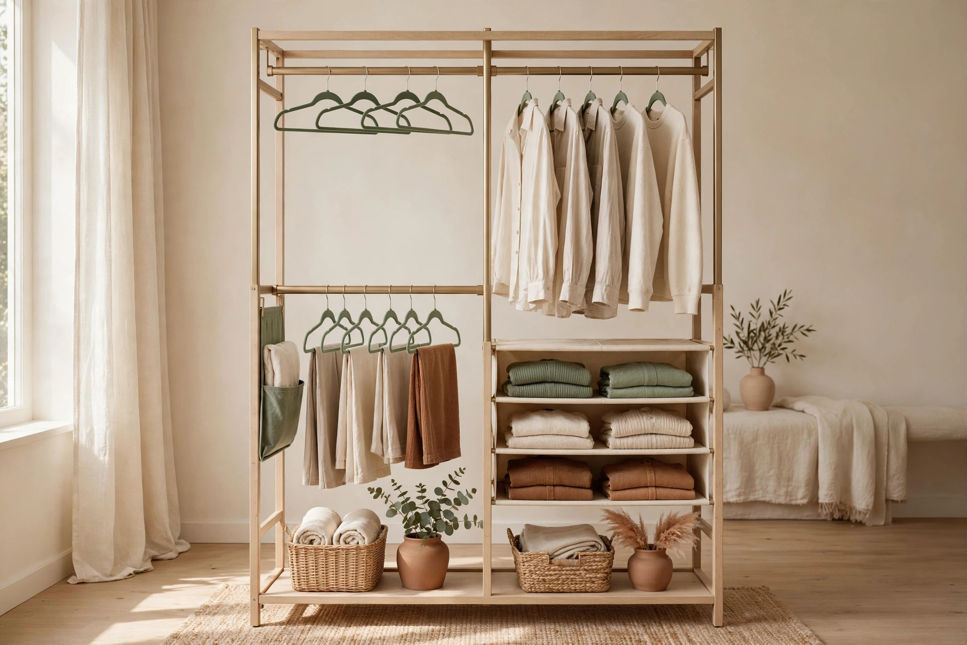 17 Renter-Friendly Closet Organization Ideas (No Drilling Required)
