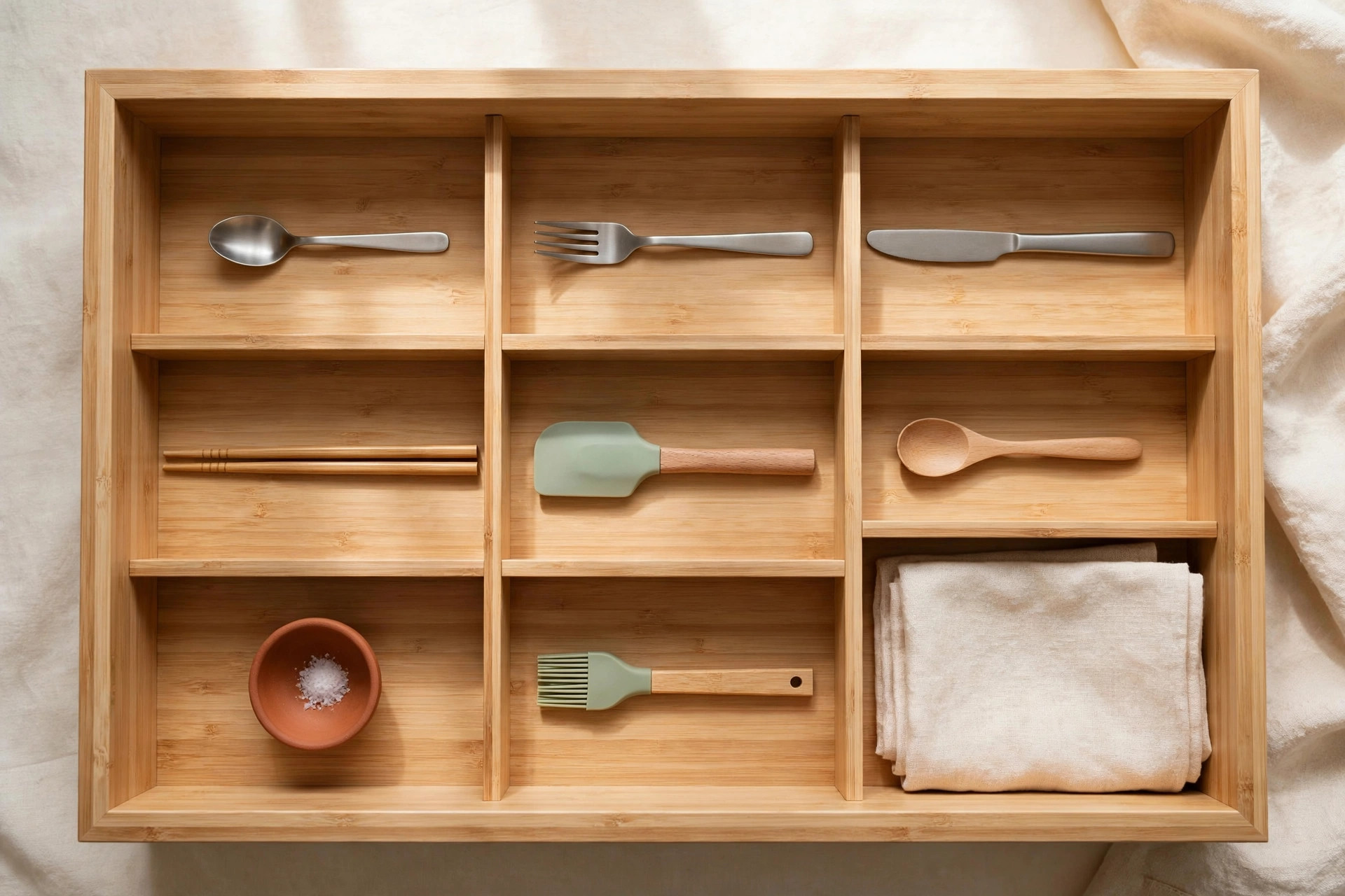 Kitchen Drawer Organization Ideas for Tiny Drawers