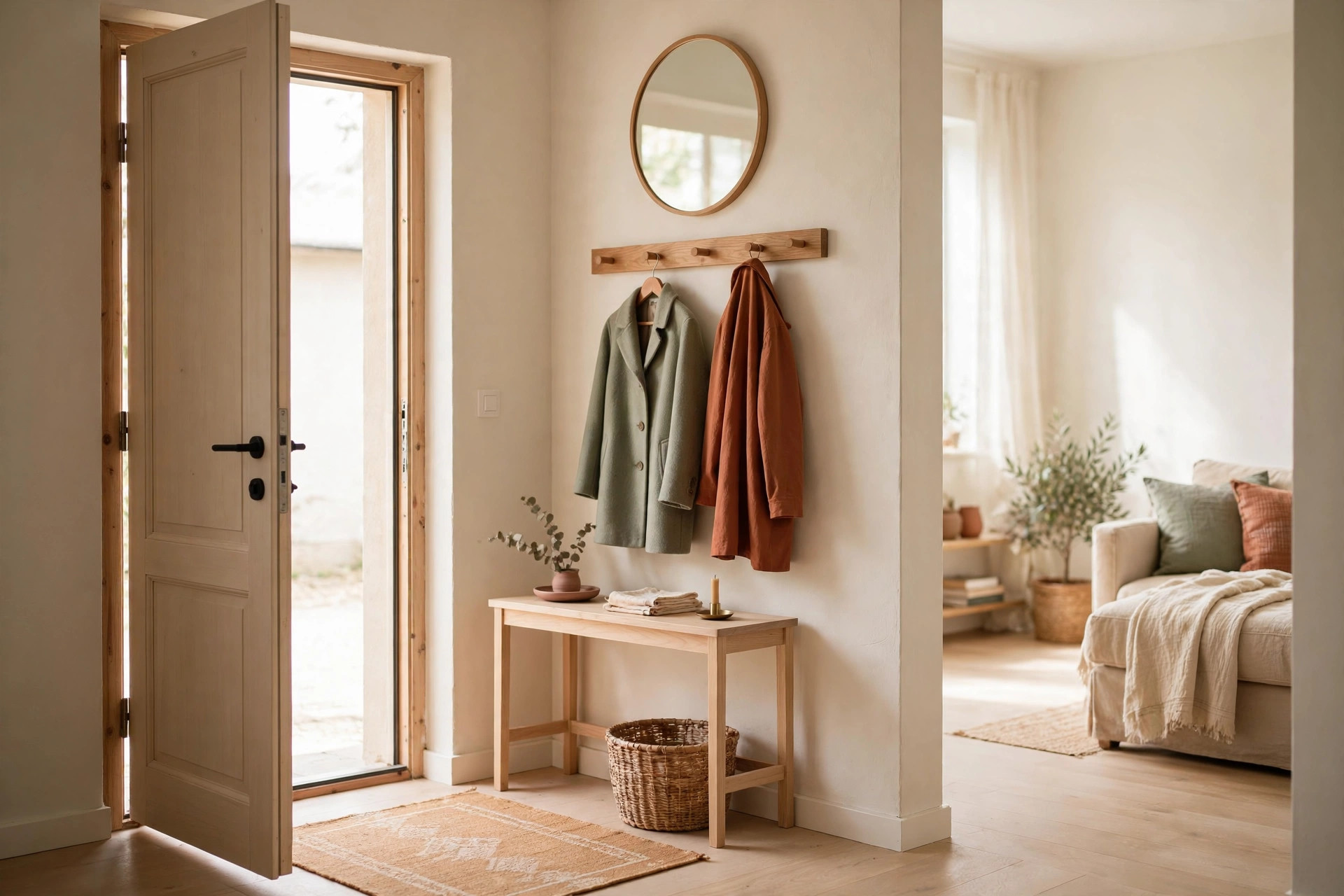 15 Small Entryway Organization Ideas (Even With No Foyer)