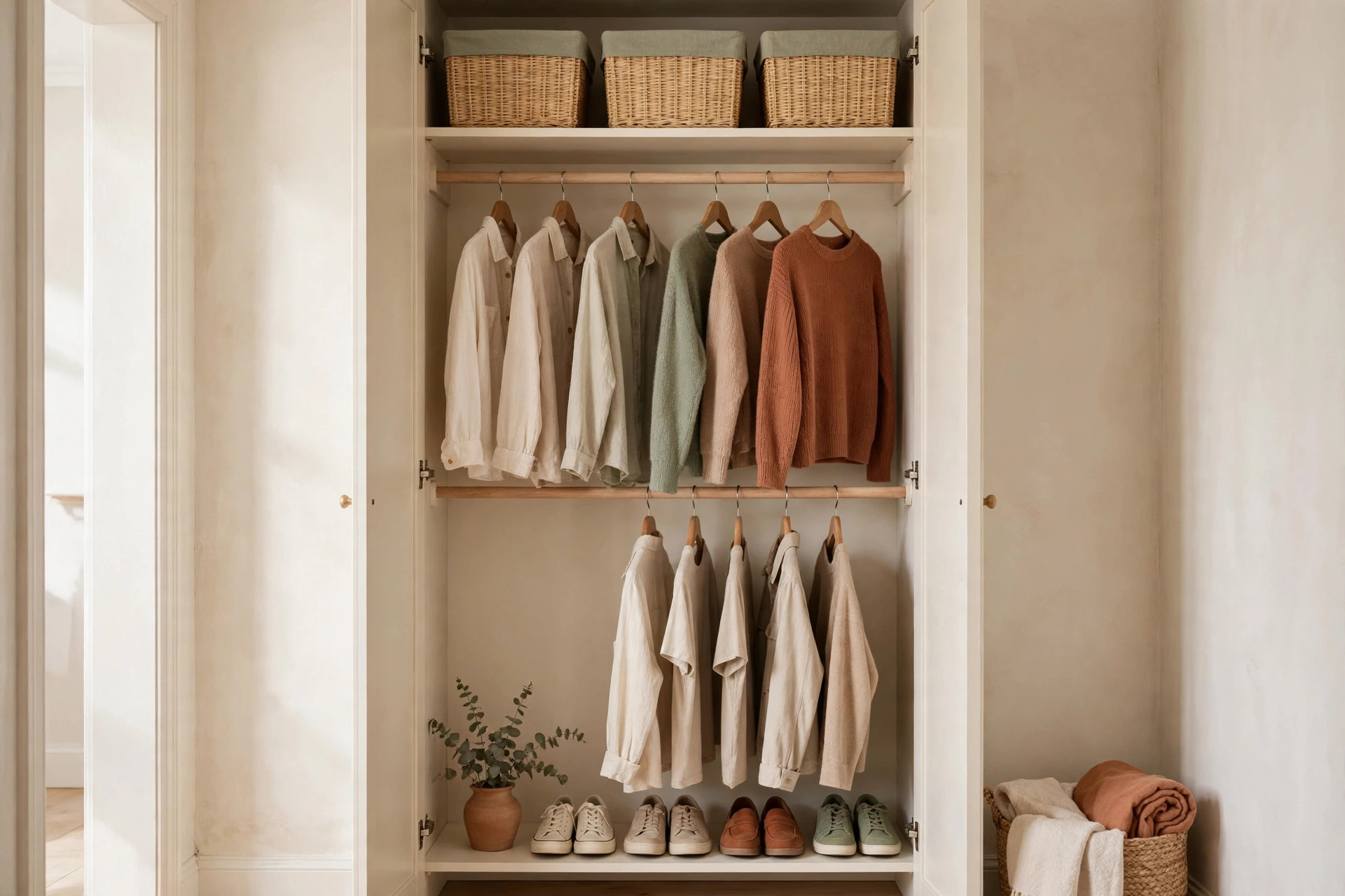 18 Small Reach-In Closet Organization Ideas That Double Your Space